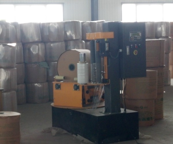 Envoltura tipo cilindro de cinta de goteo preestirada