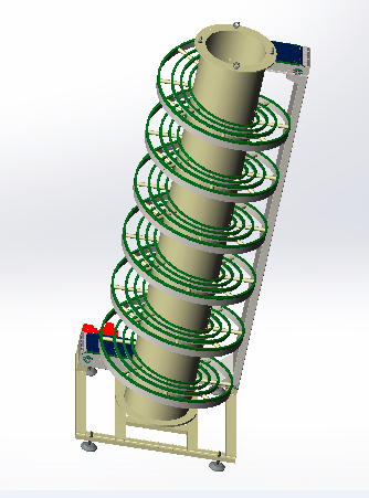 Transportador de tornillo alternativo