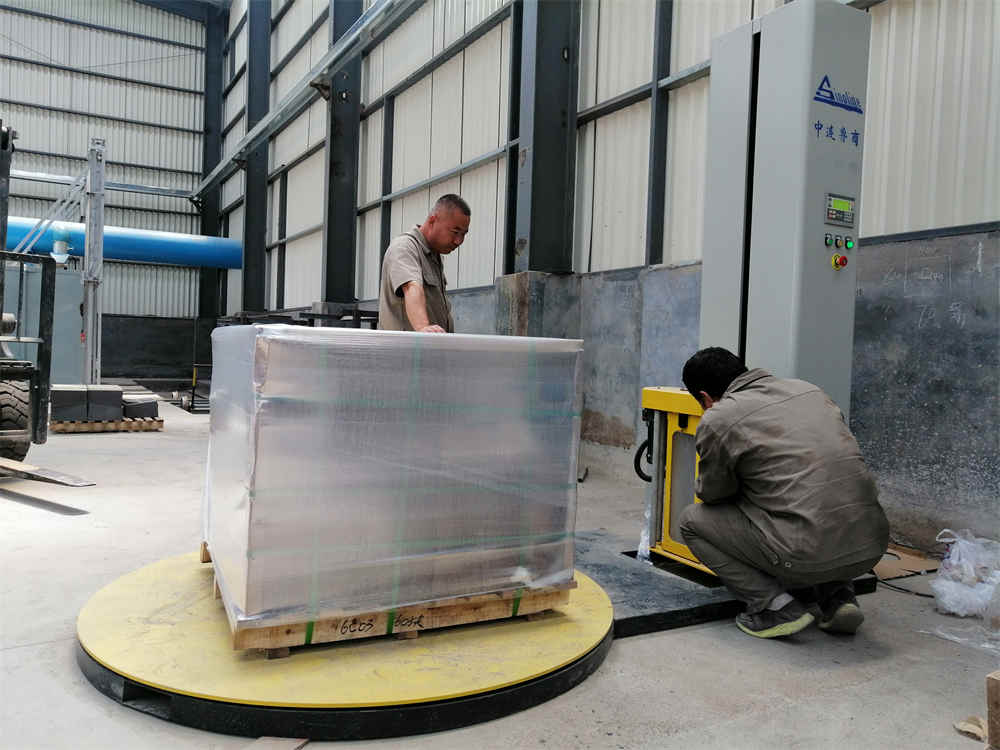 Máquina de embalaje de film estirable especial