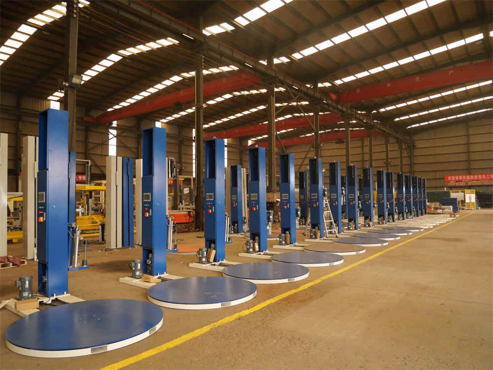 Máquina de embalaje de film estirable especial