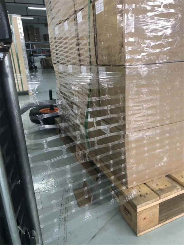 Película neta/reticulada para envasar películas estirables de ensilaje agrícola