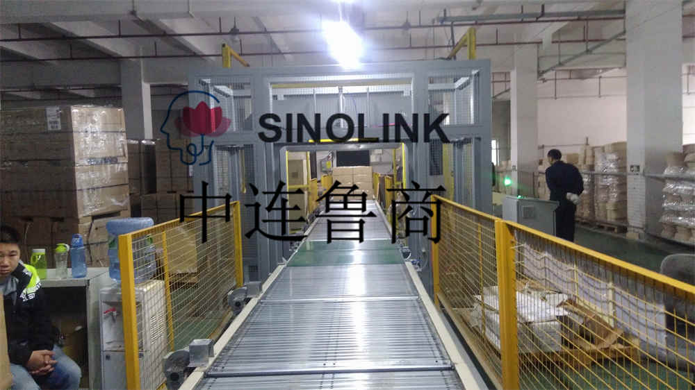 Sistema de embalaje de embalaje de transporte de logística de paletas de papel para el hogar IKEA completamente automático