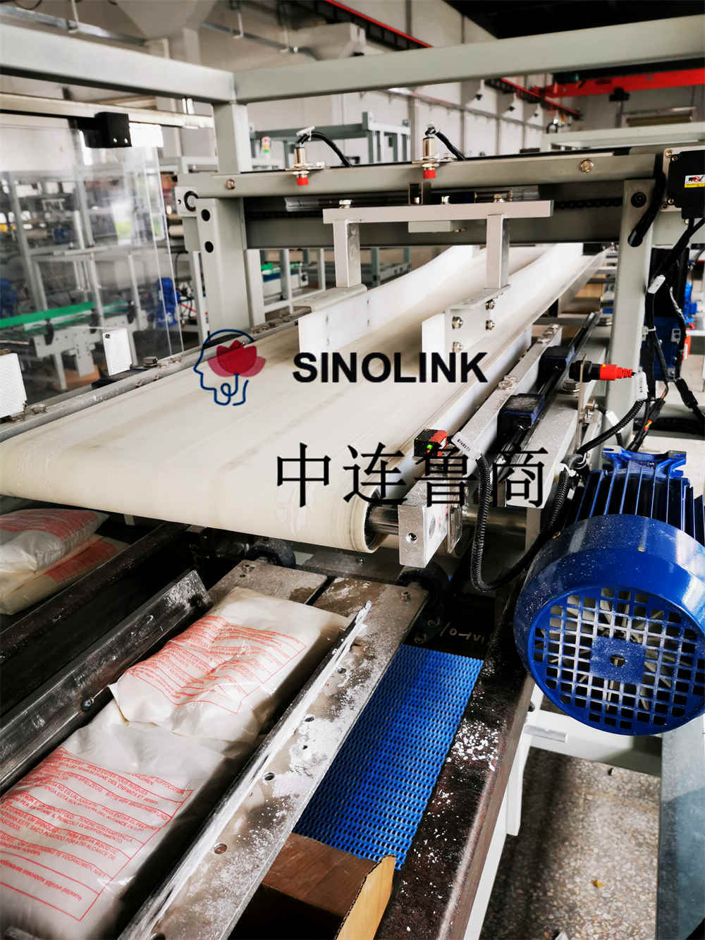 Jump-On Case Packer Máquina de embalaje de carga de cartón totalmente automática