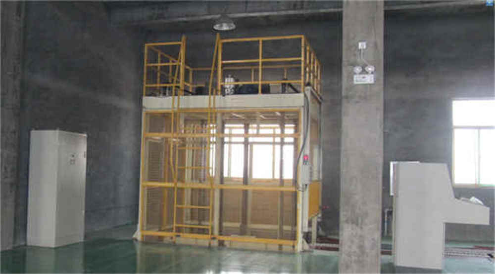 Transportador de elevación vertical de carga pesada no tripulado completamente automático