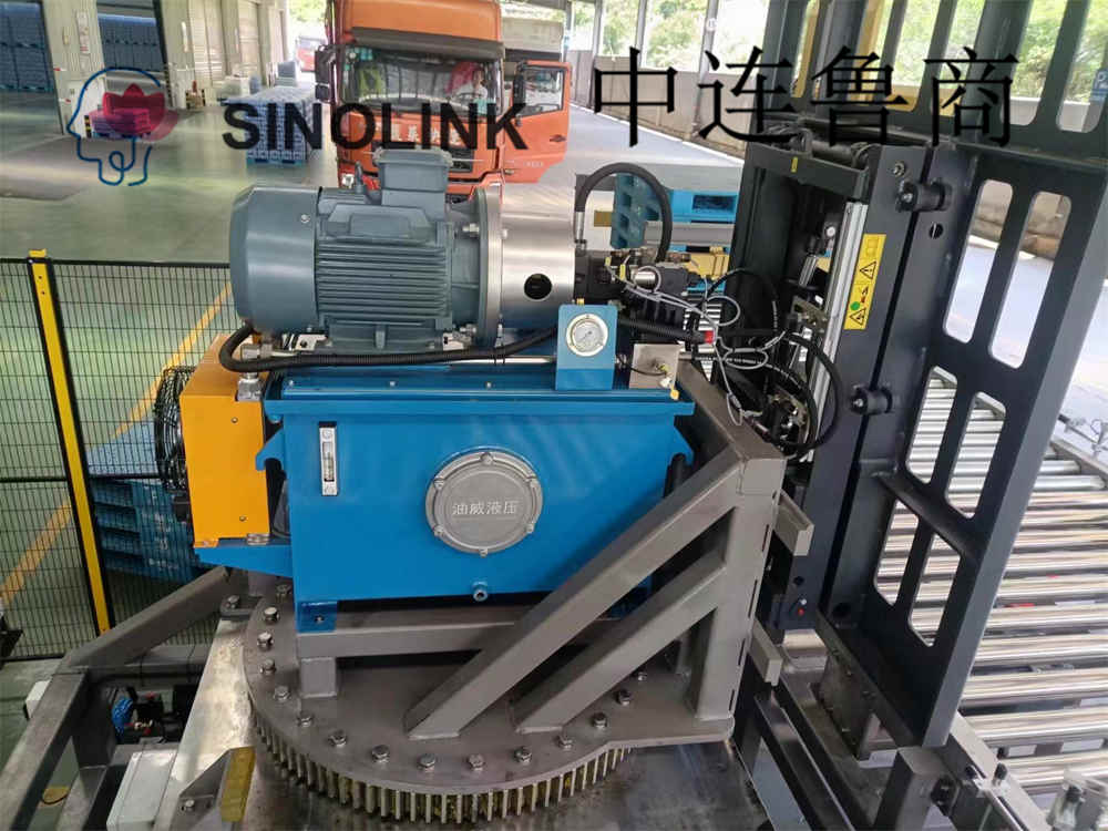 Pusente de separación de carga paletizado completamente automático