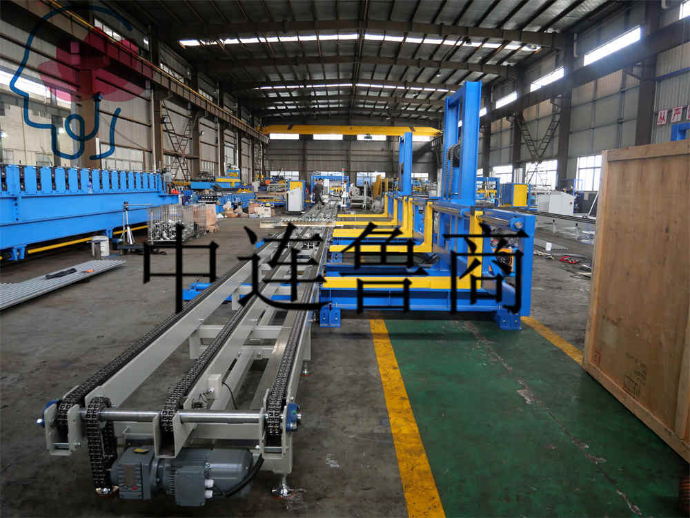 Sistema transportador de placas de perfil Línea automática de envasado en línea