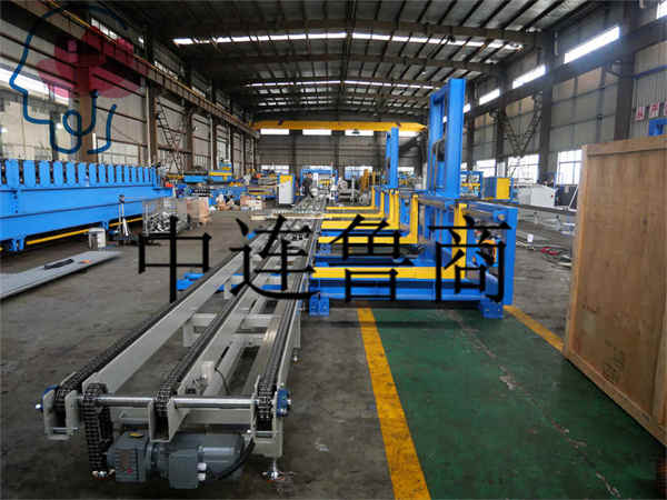 Línea automática de envasado en línea para placa perfilada