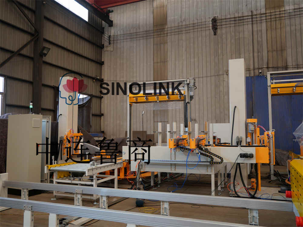 Embaladora en línea de la plataforma de protección de la esquina de papel extendida automática