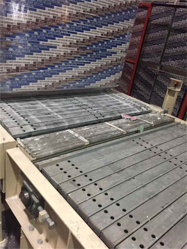 Línea de transporte de cadena plana de alta resistencia para ventas