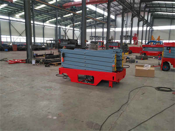 Plataforma elevadora de tijera automática para ventas