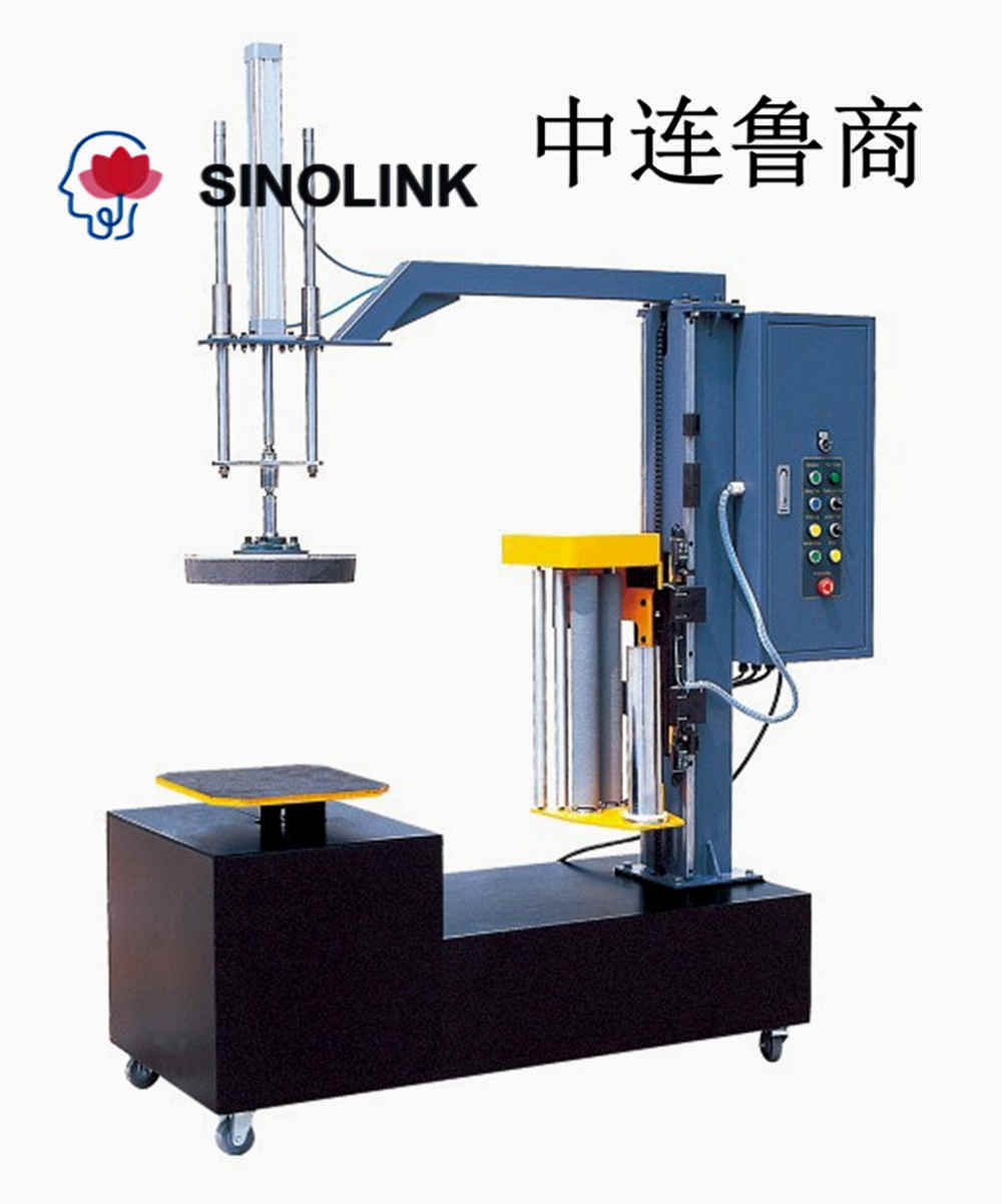 Máquinas de envoltura de estiramiento semiautomático sin bandeja