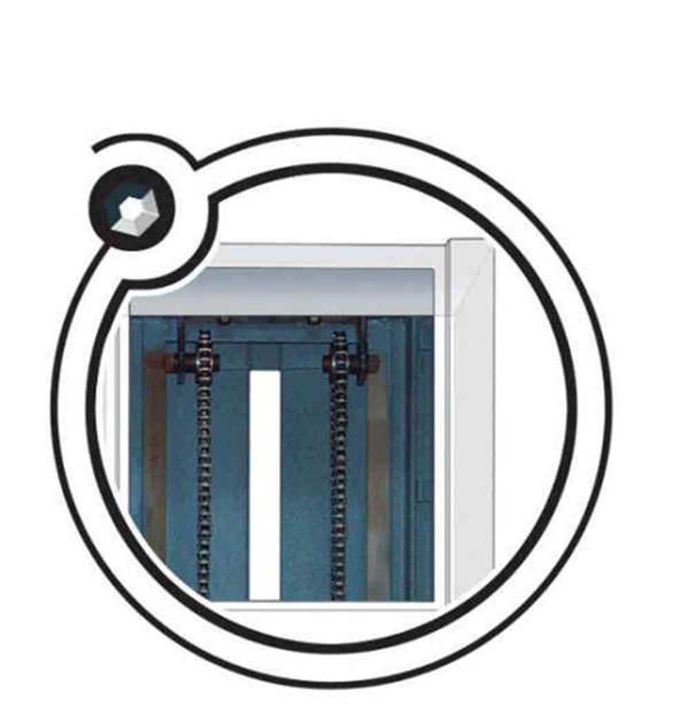 Máquina de envoltura de paletas semiautomáticas