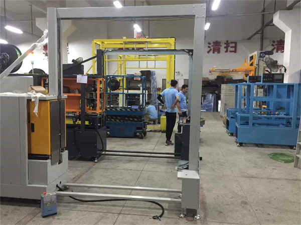 Flejadoras de paletas verticales completamente automáticas