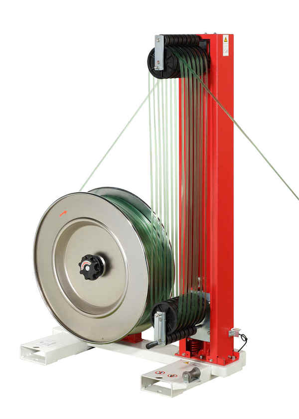 Máquina flejadora totalmente automática horizontal para paletas