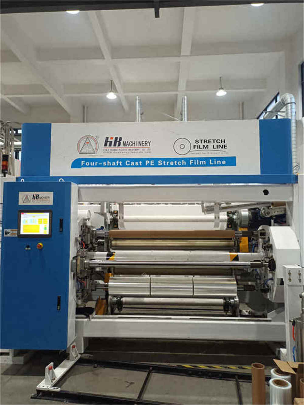 Máquina de embalaje de paletas Utilice película de embalaje