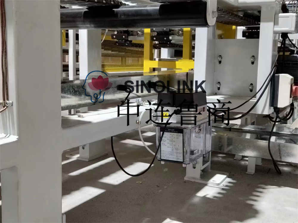 Paneles de yeso (paneles de construcción, paneles artificiales, etc.) Sistema de embalaje y envoltura completamente automático de seis lados