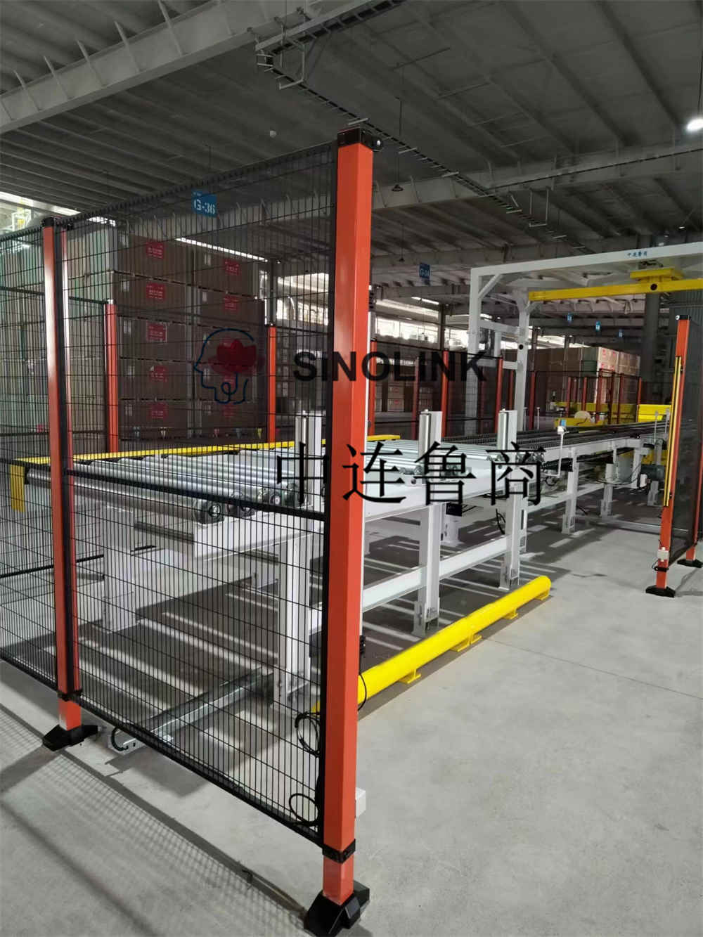 Paneles de yeso (paneles de construcción, paneles artificiales, etc.) Sistema de embalaje y envoltura completamente automático de seis lados