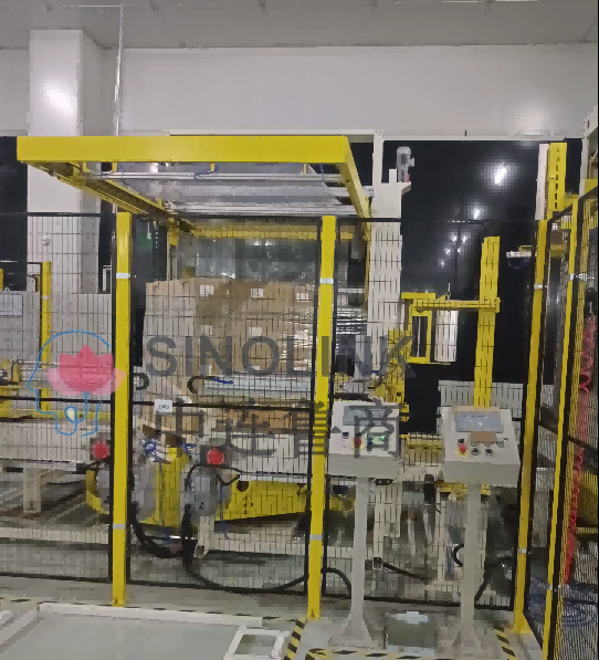 Embalaje fotovoltaico: protectores cruzados + protectores de esquina con envoltura de películas