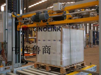 Máquina flejadora de espada vertical de protección de esquina de papel extendida completamente automática