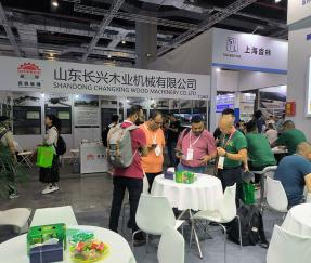 Clientes de Pakistán discuten el sistema de almacenamiento de embalaje y clasificación automática para tableros artificiales