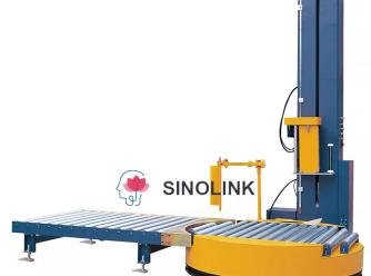 Máquina envasadora con plataforma giratoria completamente automática