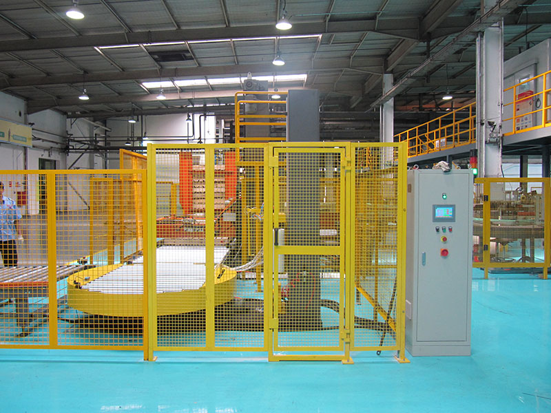 Máquina envasadora con plataforma giratoria completamente automática Full Automatic Turntable Wrapping Machine