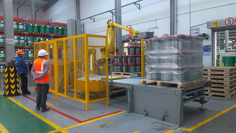 Máquina envasadora con plataforma giratoria completamente automática Full Automatic Turntable Wrapping Machine