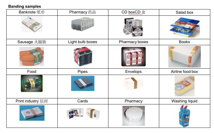 Máquina aplicadora de bandas Banding Machine