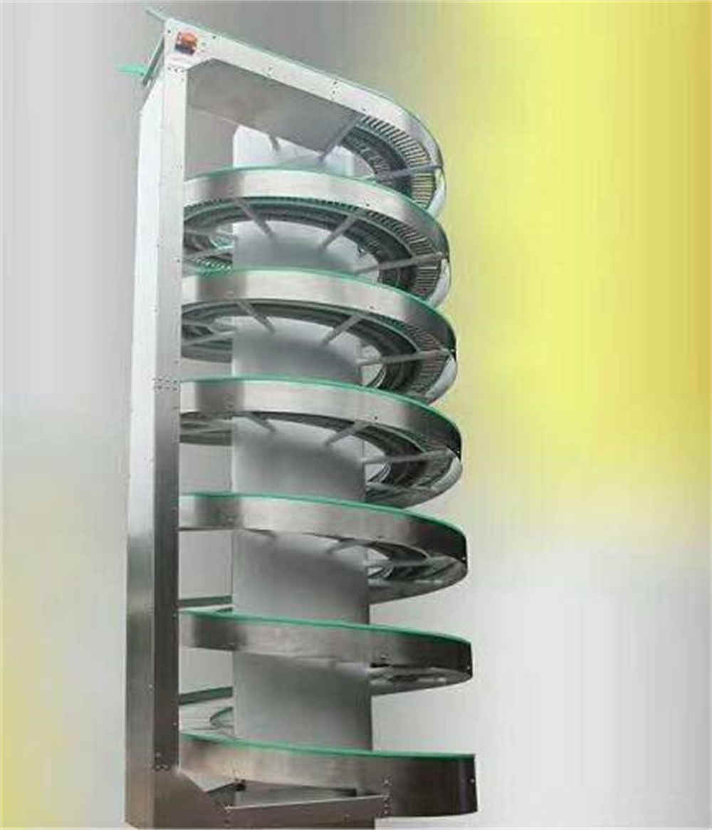 Máquinas transportadoras de banda en espiral completamente automáticas Fully Automatic Spiral Belt Conveyor Machines