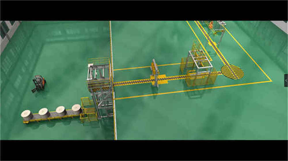 Sistema de transmisión y empaque de tipo rodillo de papel Sistema de transmisión y empaque de tipo rodillo de papel