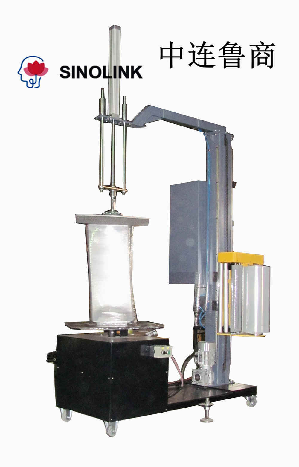 Máquinas de envoltura de estiramiento semiautomático sin bandeja Máquinas de envoltura de estiramiento semiautomático sin bandeja