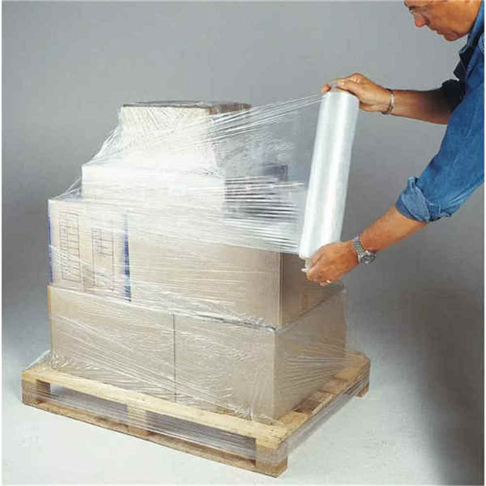 Ventas calientes 20um/25um que envuelven la película estirable del uso de la mano del PE Hot Sales 20um/25um Wrapping PE Hand Use Stretch Film