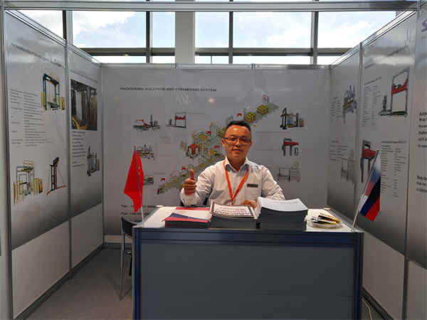 Máquina de envoltura de paletas semiautomáticas Máquina de envoltura de paletas semiautomáticas