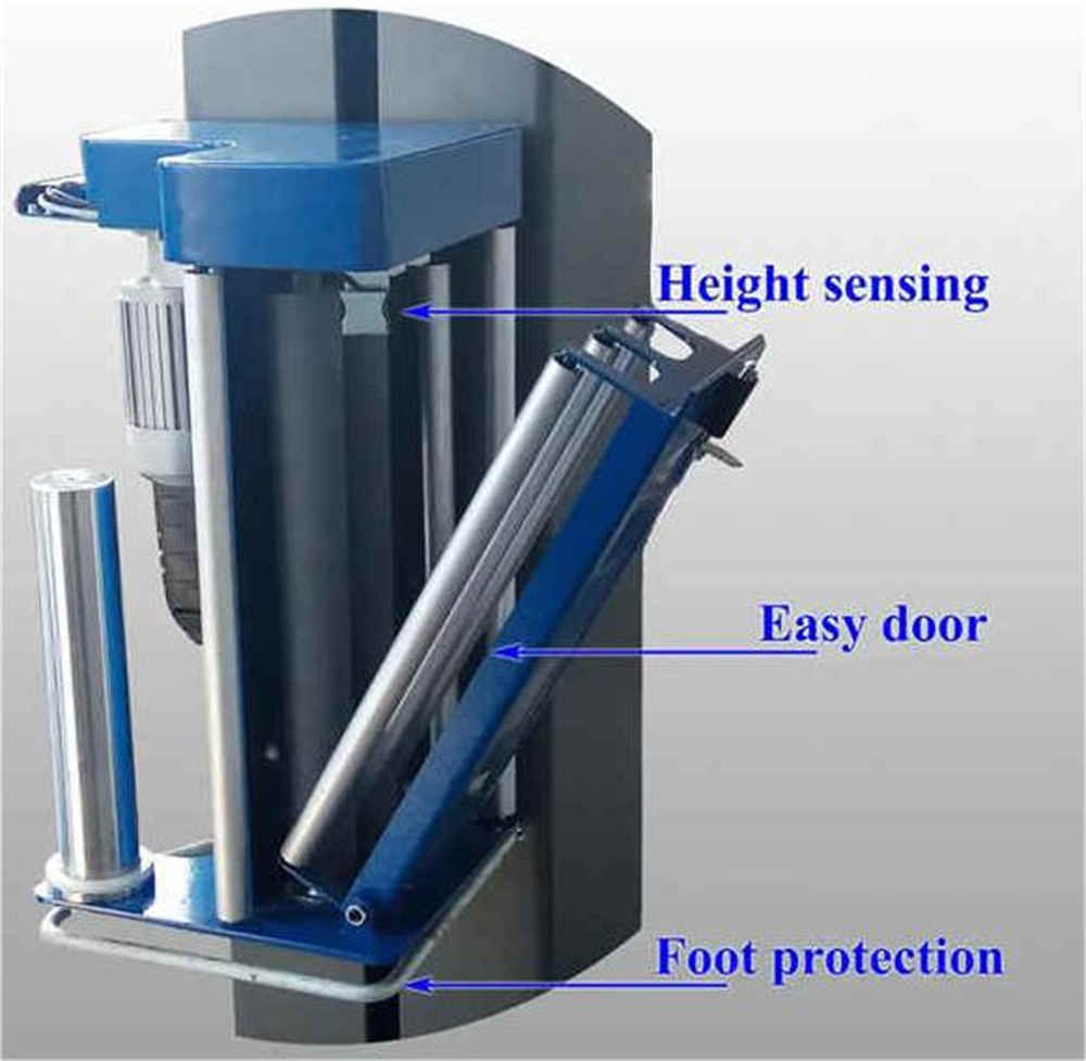 Máquina de envoltura de paletas semiautomáticas Máquina de envoltura de paletas semiautomáticas