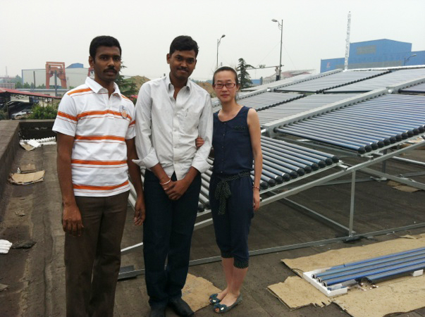 Clients From India ，Helping To Purchasing Solor Products