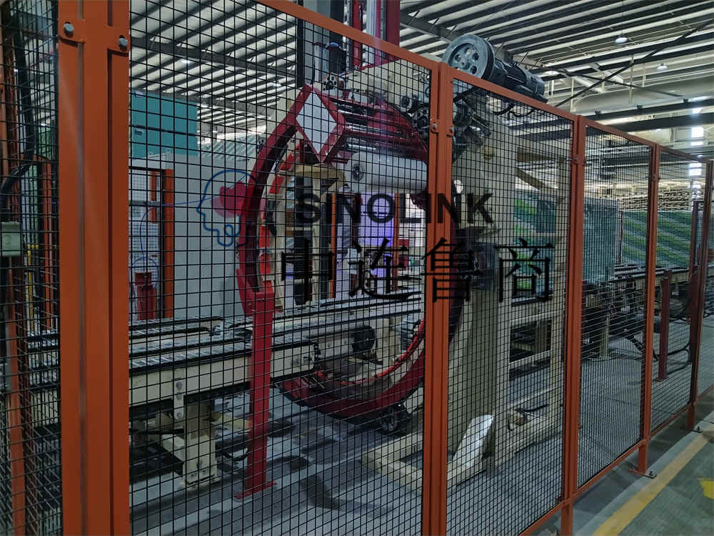 Máquina de envoltura de pre-estroch de seis lados automática para materiales de construcción de placas Máquina de envoltura de pre-estroch de seis lados automática para materiales de construcción de placas