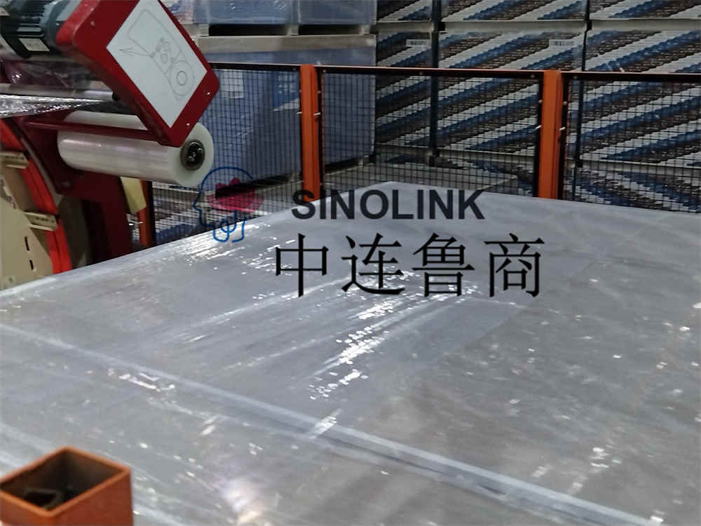 Máquina de envoltura de pre-estroch de seis lados automática para materiales de construcción de placas Máquina de envoltura de pre-estroch de seis lados automática para materiales de construcción de placas